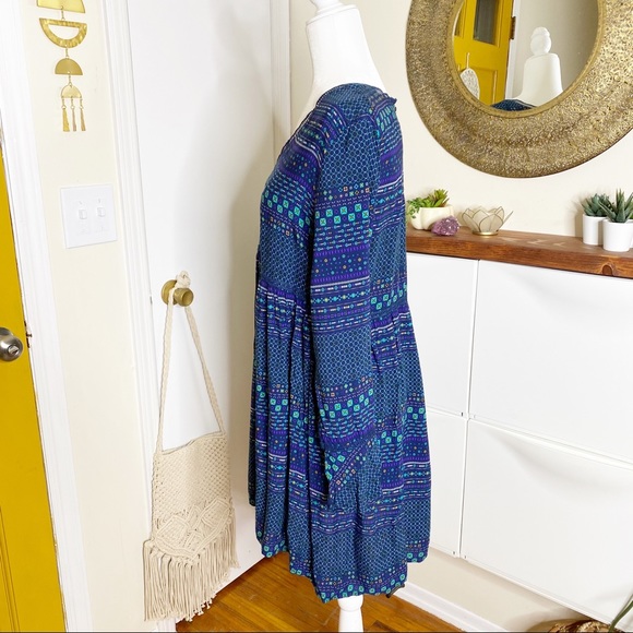 Wild Blue L Sadie Robertson Boho Dress - Picture 2 of 12